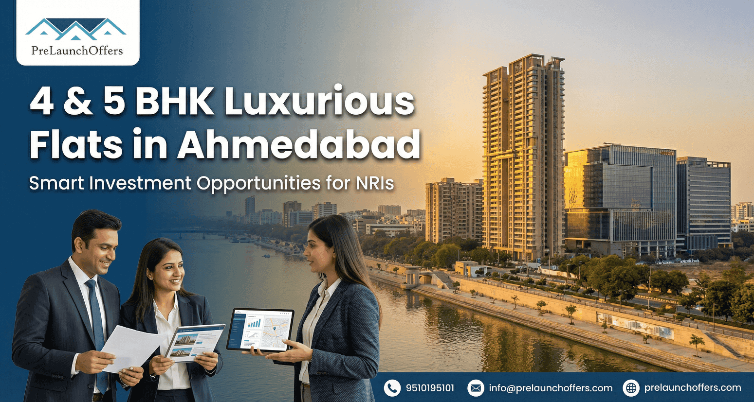 4 & 5 BHK Luxurious Flats in Ahmedabad